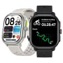 [Anteprima mondiale 2024] Zeblaze Beyond 3 Pro, orologio intelligente con GPS integrato ultra-large e importazione di percorsi, display AMOLED HD da 2,15 pollici, chiamate telefoniche Bluetooth, monitoraggio della salute