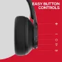 MONSTER Mission100 Gaming Headset Wireless bluetooth 5.4 Headphone 40mm Driver Unit AI Noise Cancelling 40H Playback Foldable 3.5MM AUX Over-ear Headphones