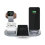 Carregador sem fio Qi 4 em 1, carregador de telefone, carregador de relógio, carregador de fones de ouvido para smartphones com tecnologia Qi, para iPhone, Samsung, Apple Watch, Apple AirPods Pro