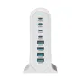 [GaN Tech] Bakeey YMX-958 240W 8-Port USB PD Charger 4USB-A+4USB-C PD QC Fast Charging Desktop Charging Station EU Plug US Plug for iPhone 15 14 13 Pro for Huawei Nova Flip for Samsung Galaxy Z Flip6