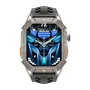 FOSSiBOT VIRAN X1 2.13inch AMOLED Display Barometer Compass 100 Days Standby bluetooth Call Heart Rate Blood Pressure Blood Oxygen Monitor Breath Training Female Health Sleep Monitoring Barometer Compass Multi-sport Modes Music Playback Smart Watch