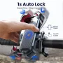 Joyroom Bike Phone Holder 360° View Universal Bicycle Phone Holder Shockproof Bracket GPS Clip for 4.7-7 inch Mobile Phone Stand
