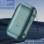 SANSUI F31 Mini bluetooth Speaker Dual 40mm Magnetic Speakers Bass Enhancement Unit RGB Light Hands-free Call Support TF Card USB Drive 3.5mm AUX Playback FM Radio Mini Wireless Speakers