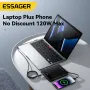 Essager PB905 120W 18,5Wh 20000mAh LED Display Digital Power Bank Cabo Tipo C + IP integrado Fonte de alimentação de bateria externa com 2 entradas e 5 saídas Suporte PD2.0 QC3.0 FCP SPC AFC Carregamento rápido para iPhone 16 Pro 15 14 Pro Max para Huawei