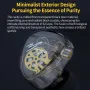 KZ Merga Wired Earphone Double Dynamic Drivers Quad Driver HiFi Bass Tuning Music 3.5mm In-ear Headphone Earbuds
