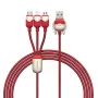 Baseus Dragon Zodiac 3.5A USB-A - Micro/iP/Type-C Kablosu Hızlı Şarj Veri İletimi Bakır Çekirdek Hattı 1.2M Uzunluğunda iPhone 15 15 Plus 14 13 Huawei Mate60 Pro Samsung Galaxy Z Flip4 Xiaomi13pro