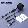 5.5mm/7mm Industrial Endoscope Camera IP67 Waterproof 6LEDs Adjustable for Phone PC USB Endoscope Camera