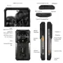 Ulefone Armor 28 Ultra 5G AMOLED Dubbelskärm 32 GB RAM 1 TB ROM 50 MP Trippelkamera 64 MP Nattseende Dimensity 9300+ 6,67 tum 120Hz 10600mAh 120W Snabbladdning 50W Trådlös laddning WiFi 7 NFC IP68 IP69K Vattentät Robust Smartphone