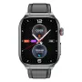 ET588 Display AMOLED da 1,96 pollici Funzione esame microfisico ECG Chiamata Bluetooth Frequenza cardiaca Pressione sanguigna Monitoraggio dell'ossigeno nel sangue Monitoraggio del sonno Misurazione BMI Acido urico Funzione lipidica Esercizio di respirazi