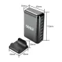 Bakeey YMX-908 500W 8-Port USB PD Charger 2USB-A+6USB-C PD Fast Charging Desktop Charging Station EU Plug US Plug for iPhone 16 15 Pro 14 13 12 Pro Max for Huawei Mate XT for Xiaomi 15pro