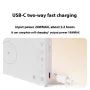 Xiaomi WPB0507 7.5W 18.5Wh 5000mAh Wireless Magnetic Power Bank External Battery Power Supply with 1 Input & 2 Outputs Fast Charging for iPhone 16 15 Pro 14 13 12 Pro Max for Samsung Galaxy Z Flip6 for Xiaomi 15pro for Huawei Mate XT