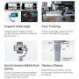 L7Cpro 3-Axis Handheld Gimbal Stabilizer for Smartphone with Facial Tracking Anti-shake Portable Tripod Selfie Stick for Tiktok Vlog Live Streaming