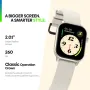 [2025World Premiere]Zeblaze GTS 3 GPS 2.01inch HD Screen 3ATM Waterproof bluetooth Call Heart Rate Blood Oxygen Monitor Sleep Monitoring Stress Tracking Breathing Exercise HRV Function Women's Headlth Multi-sport Modes Smart Watch