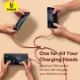 Baseus Dragon Zodiac 3.5A USB-A - Micro/iP/Type-C Kablosu Hızlı Şarj Veri İletimi Bakır Çekirdek Hattı 1.2M Uzunluğunda iPhone 15 15 Plus 14 13 Huawei Mate60 Pro Samsung Galaxy Z Flip4 Xiaomi13pro