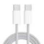 ESSAGER ES-X52 3A 60W Type-C - Type-C кабель PD3.0 QC4.0/3.0 FCP быстрая зарядка передача данных луженый медный сердечник линия 1 м длиной для iPhone 16 16 Pro 15 15 Pro Max для Huawei Mate XT для Xiaomi MIX Fold4 для Samsung Galaxy Z Flip6