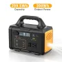[USA Direct] PYS-PEG 300 W/600 W/1000 W 299,5 Wh/655 Wh/1024 Wh przenośna zewnętrzna stacja zasilania z latarką cyfrowy wyświetlacz zapasowy zasilacz z wyjściem AC/DC/USB/PD do użytku na zewnątrz kemping podróż awaryjna