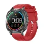 ET492 1.43inch AMOLED Display ECG Micro-physical Examination Non-invasive Blood Sugar Uric Acid and Lipid Function bluetooth Call Heart Rate Blood Pressure Blood Oxygen Monitor Sleep Monitoring Multi-sport Modes Music Playback IP68 Waterproof Smart Watch