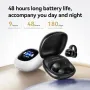 Sanag S5 PRO Open Ear Clip Earbuds bluetooth Earphone LED Colorful Touch Screen 32GB MP3 Player Directin Tone Comfort Wear Smart Screen Headphone