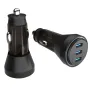 MORBEST C68C3 100W 3-Port USB PD Car Charger Adapter 3USB-C PD3.0 PPS Fast Charging for iPhone 16 16 Pro 15 14 13 Pro Max for Huawei Mate XT for Xiaomi 15pro for Samsung Galaxy Z Flip6