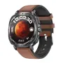 ET492 1.43inch AMOLED Display ECG Micro-physical Examination Non-invasive Blood Sugar Uric Acid and Lipid Function bluetooth Call Heart Rate Blood Pressure Blood Oxygen Monitor Sleep Monitoring Multi-sport Modes Music Playback IP68 Waterproof Smart Watch
