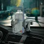 HOCO CA76 Universal Car Phone Holder Adjustable GPS Mount Stand for iPhone 16 16 Pro 15 14 13 Pro Max for Huawei Mate XT for Xiaomi 15pro for Samsung Galaxy Z Flip6