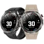 MK68 1,43 inch AMOLED-scherm Kompas Bluetooth-oproep Hartslagmeter Bloedzuurstofmeter Stresstest Vrouwen Gezondheid Slaapmonitoring Multisportmodi Muziek afspelen IP68 waterdicht smartwatch