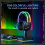 ONIKUMA X33 RGB Gaming Headset Wired Earphone 50mm Large Driver Unit Virtual Surround Sound Adaptive Headband Ergonomics USB E-sports Gamer Headphones with Omnidirectional HD Microphone