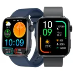 T92 1.85inch HD Screen Non-invasive Blood Sugar HRV Detection Meto Function SOS Emergency Call bluetooth Call Heart Rate Blood Pressure Blood Oxygen Monitor Sleep Monitoring Breathe Training Multi-sport Modes Music Playback IP68 Waterproof Smart Watch
