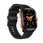 Weofly Pioneers 1.95inch AMOLED Display bluetooth Call Heart Rate Blood Pressure Blood Oxygen Monitor Sleep Monitoring Stress Tracking Female Health Breathing Exercise Multi-sport Modes IP68 Waterproof Smart Watch