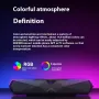 EDIFIER M30 Plus コンピュータースピーカー 有線 Bluetooth サウンドバー デュアル 52mm ドライバー RGB ライト 内蔵マイク 3つの微調整されたサウンド効果 USB 有線デスクトップサウンドバー