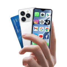 SOYES XS18 Pro Max Mini 4G 4.3 pous 2GB 16GB 13MP Kamera Face déblotché android 8.1 OTG 2750mAh Quad Core telefòn mobil