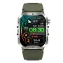 T26LDE 1.96inch HD Screen LED Flashlight bluetooth Call Heart Rate Blood Pressure SpO2 Monitor Sleep Monitoring SOS Emergency Call Women's Health Multi-sport Modes Music Playback IP68 Waterproof Smart Watch