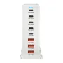 [GaN Tech]Bakeey YMX-600W 600W 8-Port USB PD Charger 5USB-C+3USB-A QC PD3.1 Fast Charging Desktop Charging Station EU Plug US Plug for iPhone 16 16 Pro 15 14 13 Pro Max for Xiaomi 15pro for Samsung Galaxy Z Flip6
