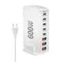 [GaN Tech]Bakeey YMX-600W 600W 8-Port USB PD Charger 5USB-C+3USB-A QC PD3.1 Fast Charging Desktop Charging Station EU Plug US Plug for iPhone 16 16 Pro 15 14 13 Pro Max for Xiaomi 15pro for Samsung Galaxy Z Flip6