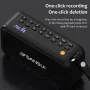 SANSUI F30 Portable Wireless bluetooth Speaker Dual 52mm Speakers Bass Diaphragm RGB Light 34H Playback Hands-free Calls Support TF Card USB 3.5mm AUX Playback FM Radio Outdoor Multimedia MP3 Music Player Speakers