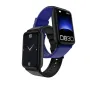 Montre connectée T98 avec écran de 1,57 pouce, appels Bluetooth, glycémie non invasive, fréquence cardiaque, pression artérielle, SpO2, modes multisports, lecture de musique, étanchéité IP68