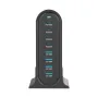 [GaN Tech] Bakeey YMX-958 240W 8-Port USB PD Charger 4USB-A+4USB-C PD QC Fast Charging Desktop Charging Station EU Plug US Plug for iPhone 15 14 13 Pro for Huawei Nova Flip for Samsung Galaxy Z Flip6