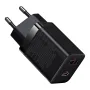 Baseus 30W 2-portowa ładowarka USB PD USB-A + USB-C PD3.0 QC3.0 Apple2.4 BC1.2 Szybka ładowarka ścienna Adapter wtyczki UE do iPhone'a 15 14 13 do Huawei Mate60 Pro do Samsunga Galaxy S24 do Xiaomi 14pro