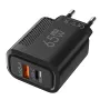 [GaN Tech] APD-180 65W 2 Portlu USB PD Şarj Cihazı USB-A+USB-C PD QC3.0 Hızlı Şarj Duvar Şarj Adaptörü AB Fişi ABD Fişi iPhone 16 15 14 13 Pro için Samsung Galaxy Z Flip6 için Xiaomi Civi 4 Pro için Huawei Nova Flip