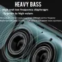 SANSUI F31 Mini bluetooth Speaker Dual 40mm Magnetic Speakers Bass Enhancement Unit RGB Light Hands-free Call Support TF Card USB Drive 3.5mm AUX Playback FM Radio Mini Wireless Speakers