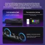 EDIFIER M30 Plus コンピュータースピーカー 有線 Bluetooth サウンドバー デュアル 52mm ドライバー RGB ライト 内蔵マイク 3つの微調整されたサウンド効果 USB 有線デスクトップサウンドバー