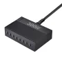 Bakeey YMX-8PD 300W 8-Port USB PD Charger 8USB-C PD Fast Charging Desktop Charging Station EU Plug US Plug for iPhone 16 15 Pro 14 13 Pro Max for Huawei Mate XT for Xiaomi 15pro for Samsung Galaxy Z Flip6