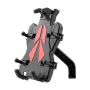 Bike Phone Holder 360° View Phone Stand Mount Navigation Bracket Shockproof Anti Vibration for Bicycle Motorcycle