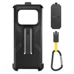 Original Ulefone Multifunctional Protective Leather Case Cover with Back Clip and Carabiner For Ulefone Armor 25T / Armor 25T Pro