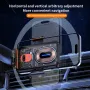 V88 120W Car Mount Phone Holder Intelligent Infrared Induction Air Vent Clip 15W Car Wireless Charger Magnetic for iPhone 16 16 Pro 15 14 13 for Samsung for Xiaomi for Huawei