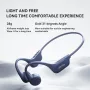 Sanag B60 ProMax True Bone Conduction oortelefoon Bluetooth 5.3 HiFi 3D stereo 64 GB geheugen IPX8 waterdichte sport nekband oortelefoon met microfoon