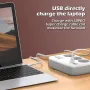 [GaN Tech] LDNIO 3250W 7-Port Power Strip 2USB-A+2USB-C+3 Socket PD QC3.0 Fast Charging Desktop Charging Station EU Plug for iPhone 12 13 14 14 Pro for Samsung Galaxy S23 for Redmi K60 for Oppo Reno9