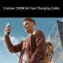 Xiaomi ZMI CUKTECH PB200P 150W 73Wh 20000mAh Power Bank LED Digital Display External Battery Power Supply with 1 Input & 3 Outputs Support PD3.0 QC3.0 PPS UFCS Fast Charging for iPhone 16 15 14 13 Pro Max for Samsung Galaxy Z Flip6 for Xiaomi MIX Fold4
