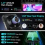 Ulefone Armor 28 Ultra 5G AMOLED Dubbelskärm 32 GB RAM 1 TB ROM 50 MP Trippelkamera 64 MP Nattseende Dimensity 9300+ 6,67 tum 120Hz 10600mAh 120W Snabbladdning 50W Trådlös laddning WiFi 7 NFC IP68 IP69K Vattentät Robust Smartphone