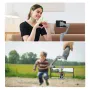 L7Cpro 3-Axis Handheld Gimbal Stabilizer for Smartphone with Facial Tracking Anti-shake Portable Tripod Selfie Stick for Tiktok Vlog Live Streaming